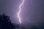 Lightning in Charleston, West Virginia