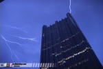 Lightning over PPG Place in Pittsburgh