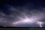 Sky-filling lightning in Eagleville, Missouri
