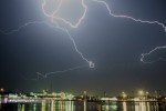 Lightning in Norfolk, Nebraska