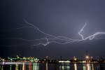Lightning in Norfolk, Nebraska