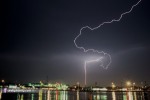 Lightning in Norfolk, Nebraska