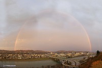 Downtown rainbow