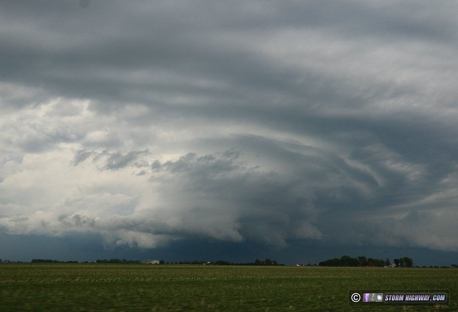 Supercell at Manteno, Illinois