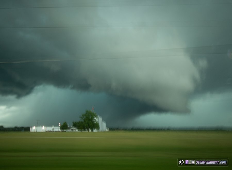 Supercell at Lake Village, Indiana