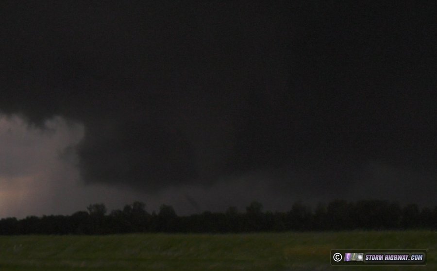 Tornado at Hebron, Indiana