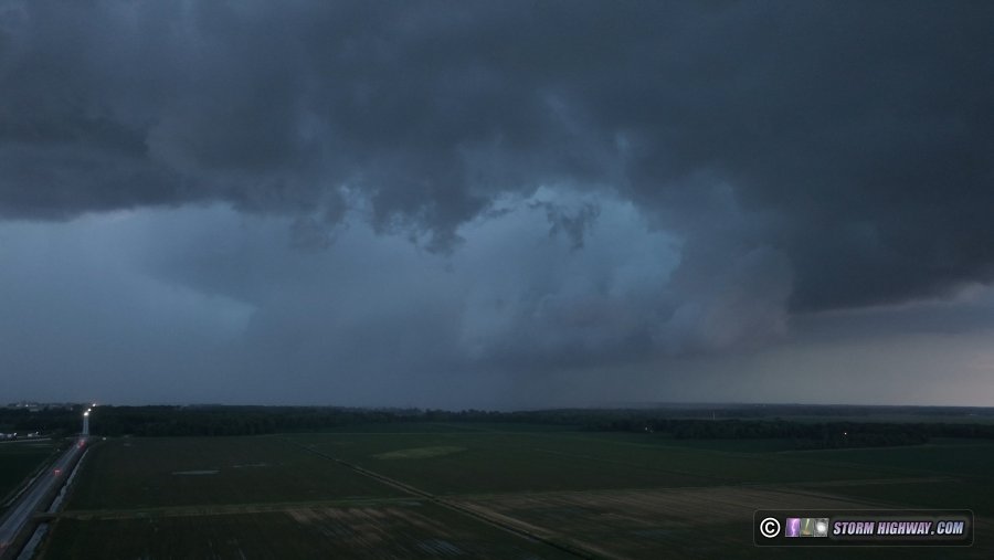 RFD clear slot at Hebron, Indiana