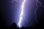 Lightning in Sandyville, West Virginia