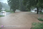 Flooded road