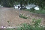 Flooded road