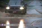 Flooded road