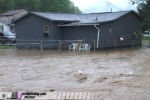 Flooded home