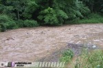 Creek overflowing