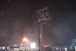 Tropical Storm Ernesto damages sign