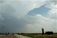 Storm near Sublette, KS on May 23