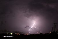 Dodge City, KS lightning on May 23