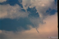 Shear funnels near Coldwater, KS on May 26