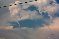 Shear funnels near Coldwater, KS on May 26