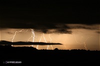 Distant lightning near Argonia, KS on May 26
