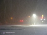 Heavy snow near Beckley