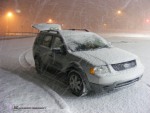 Heavy snow near Beckley