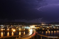 Lightning over Charleston, WV