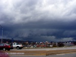 Storms approach downtown Charleston, WV