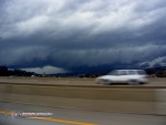 Storms approach downtown Charleston, WV