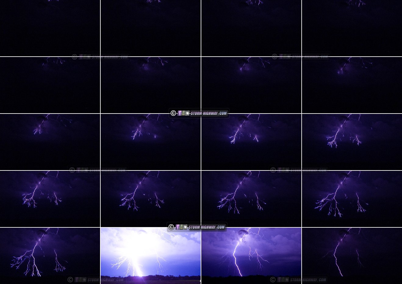 lightning moving animation