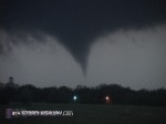 Tornado near Protection, Kansas