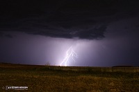 Lightning in Amarillo, TX on May 21
