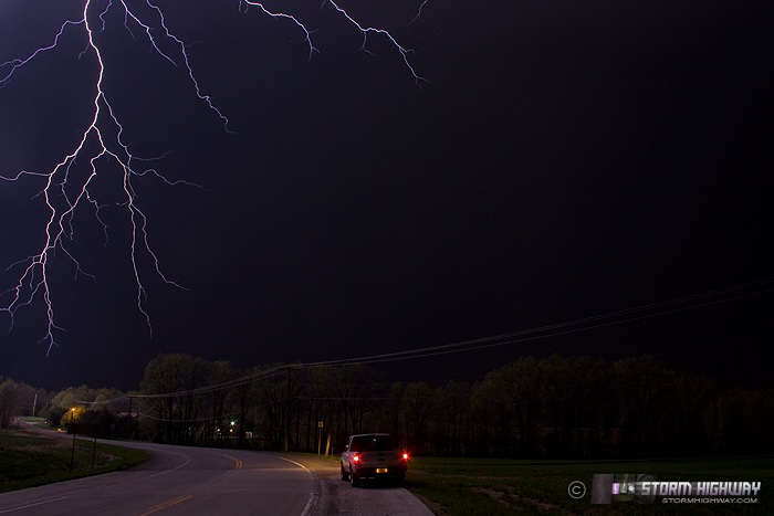 Lightning at Moscow Mills, MO 3