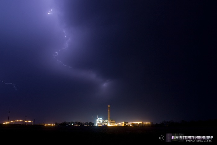 Lightning at Marissa, IL
