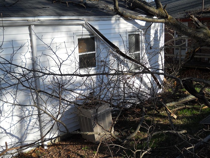 Charleston, WV storm damage