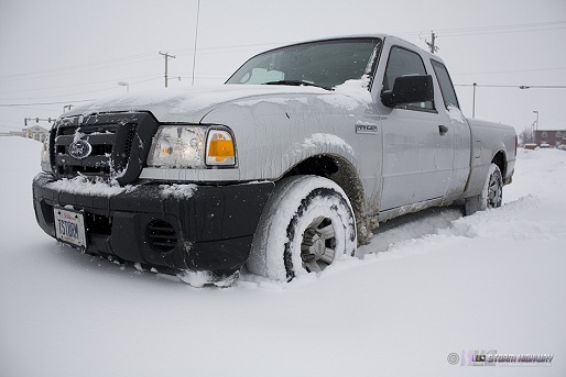 Snow in Troy, IL