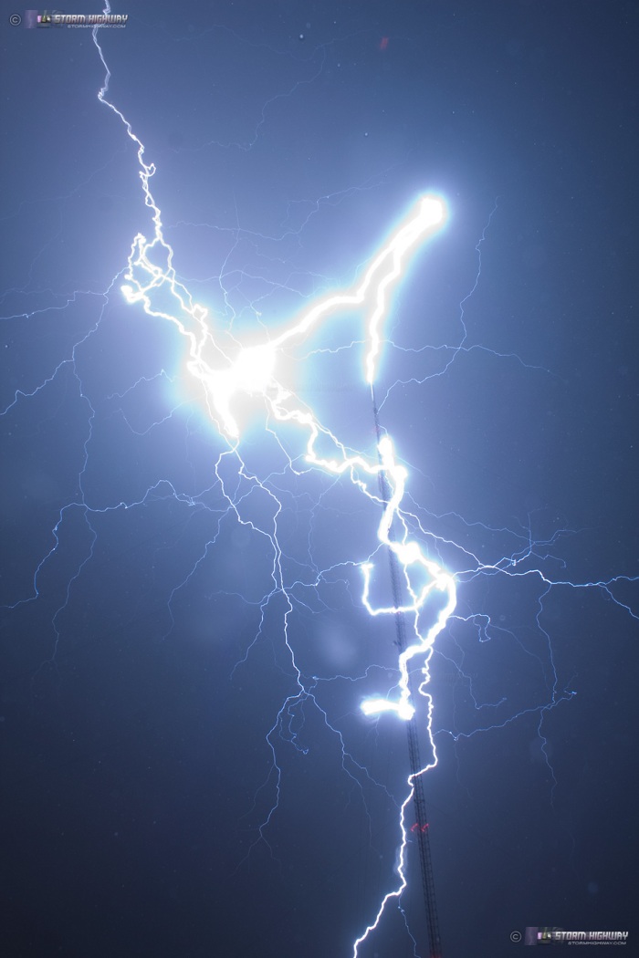 June 19 KMOV tower lightning