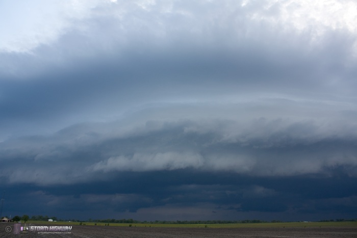 New Baden, IL shelf cloud 4