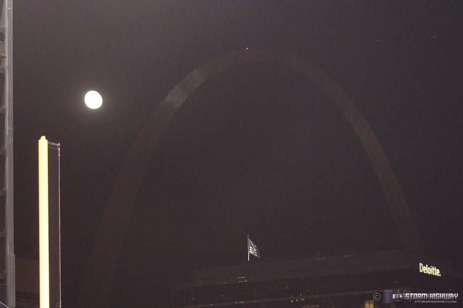Moon and Arch