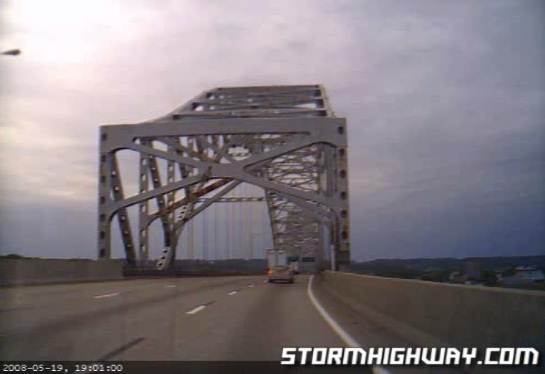 Crossing the Sherman Minton Bridge