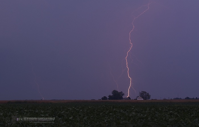 September 3, 2011 New Baden, IL lightning