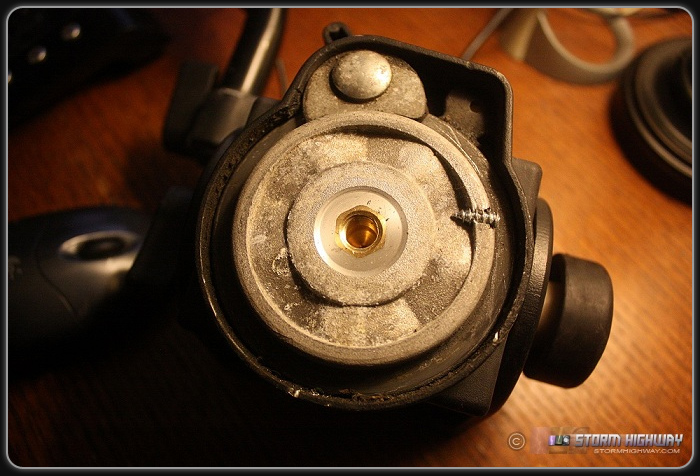 Manfrotto video head removal