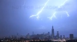 HD Chicago and Sears (Willis) Tower lightning compilation