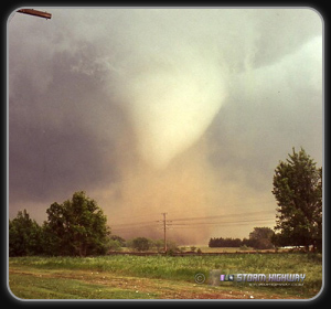 Attica, Kansas tornado slide