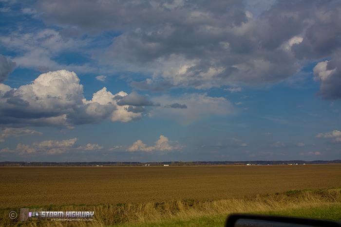 March 19 virga rainbow, Barry, IL