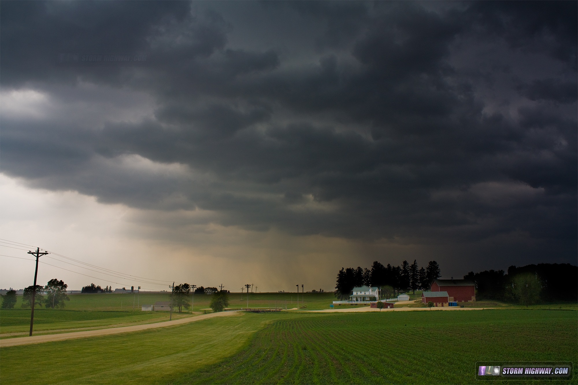 Storm over the Field of Dreams