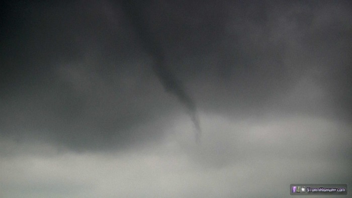 Funnel over Mascoutah, IL - August 12, 2013