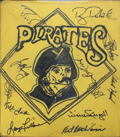 Pirates signed binder from 1991