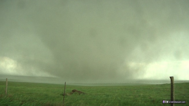 Wedge tornado near Bennington, Kansas, May 28, 2013