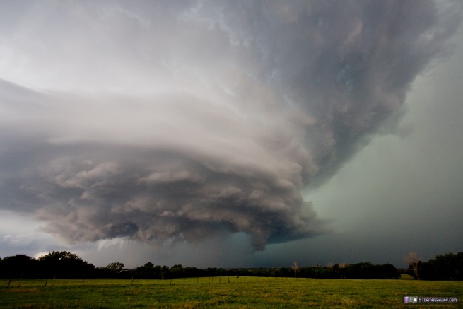 Storm near Tatums, Oklahoma, May 30, 2013
