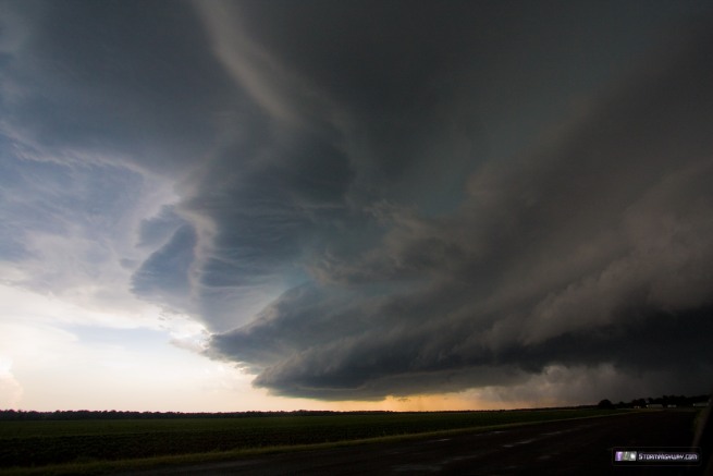 Storm near Pauls Valley, Oklahoma, May 30, 2013